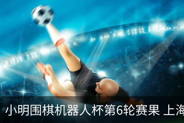 小明围棋机器人杯第6轮赛果 上海有望再度两队升甲